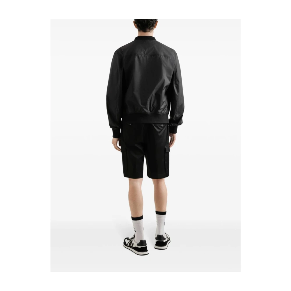 Dolce & Gabbana Zwarte jas Buitenkleding Stijl Ss25 Black Heren