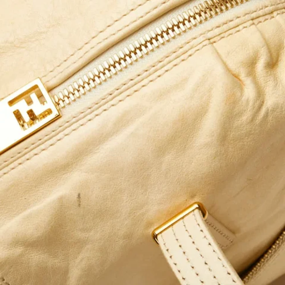 Fendi Vintage Pre-owned Fabric totes Beige Dames
