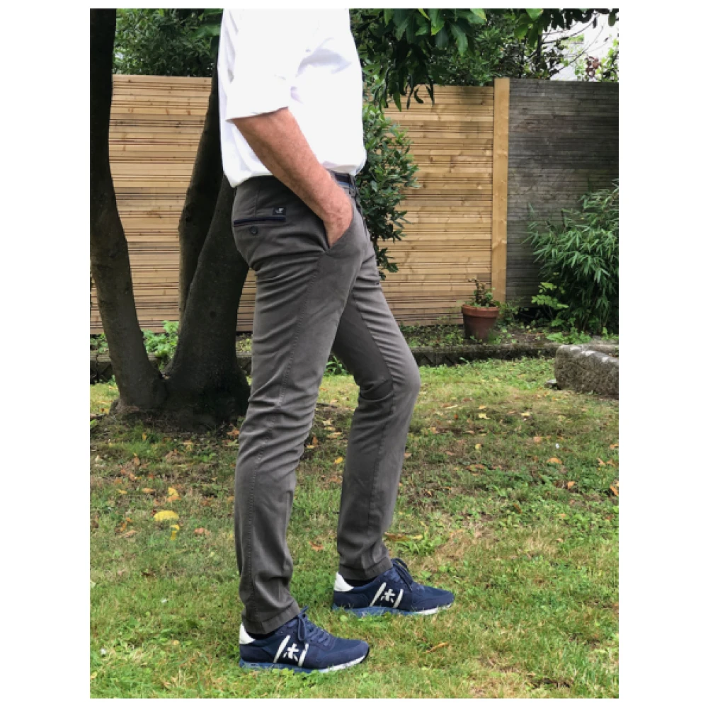 Mason's Chino Broek Green Heren