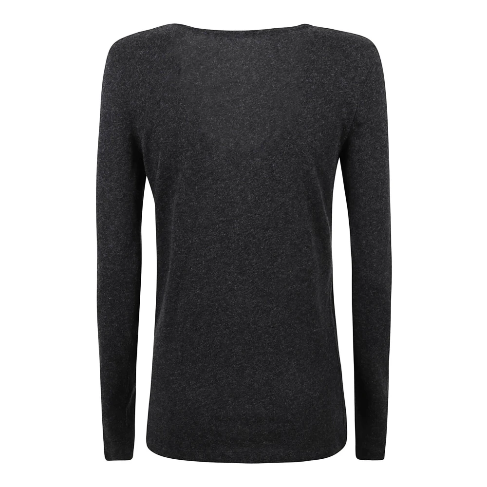 majestic filatures Antraciet Katoen Kasjmier T-shirts en Polos Gray Dames