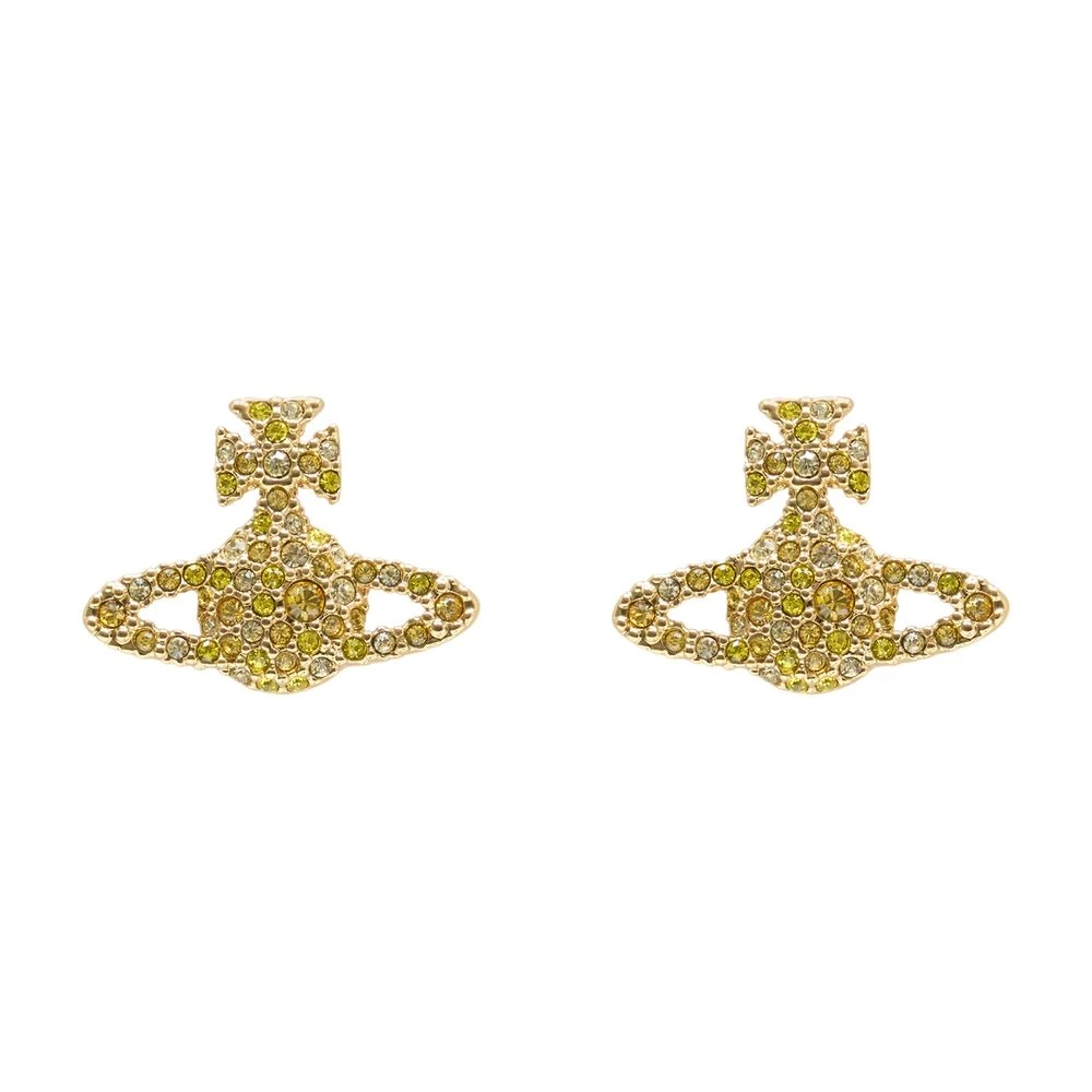 Vivienne Westwood Women's Yellow Grace Stud Earrings