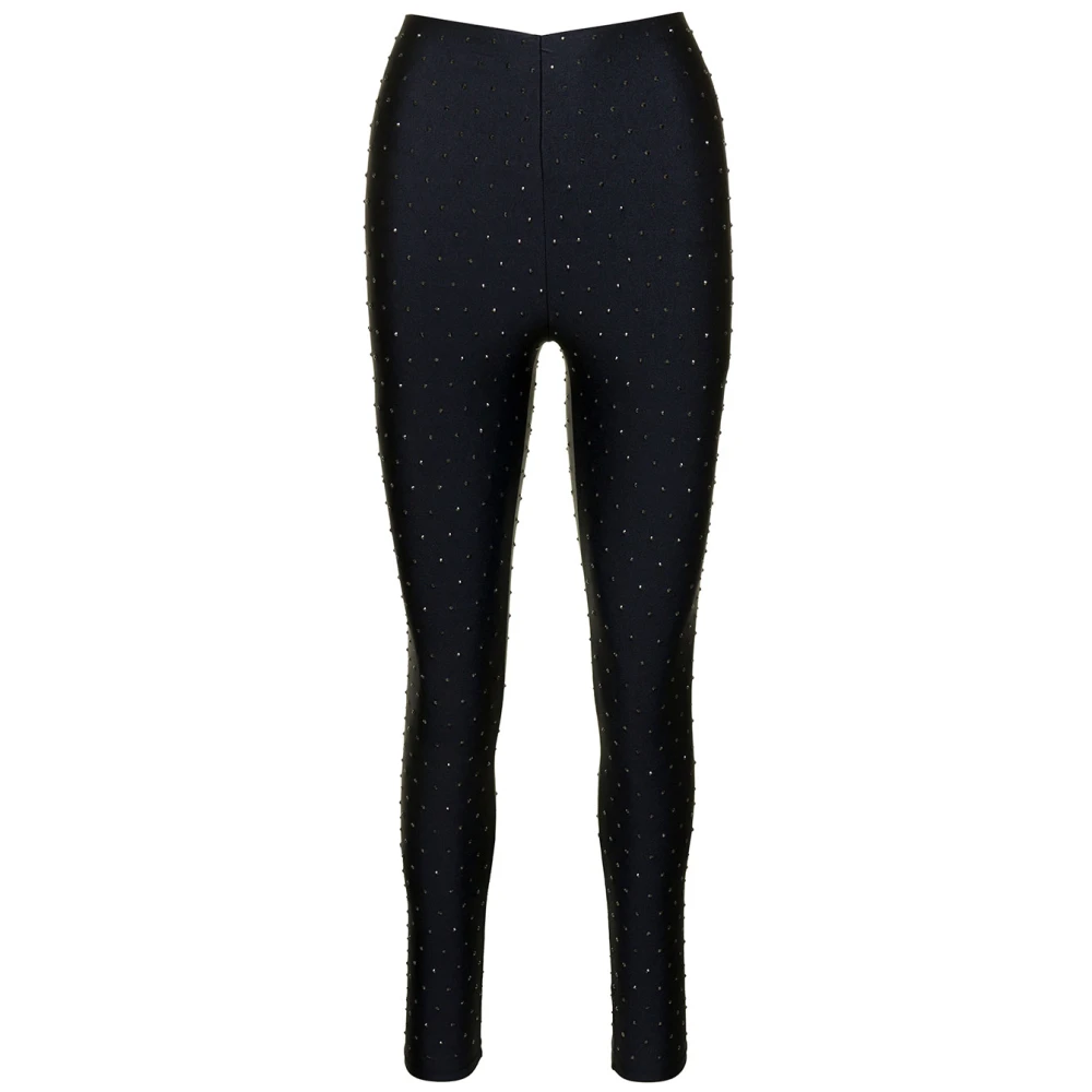 Andamane Zwarte Kristallen Leggings Black Dames