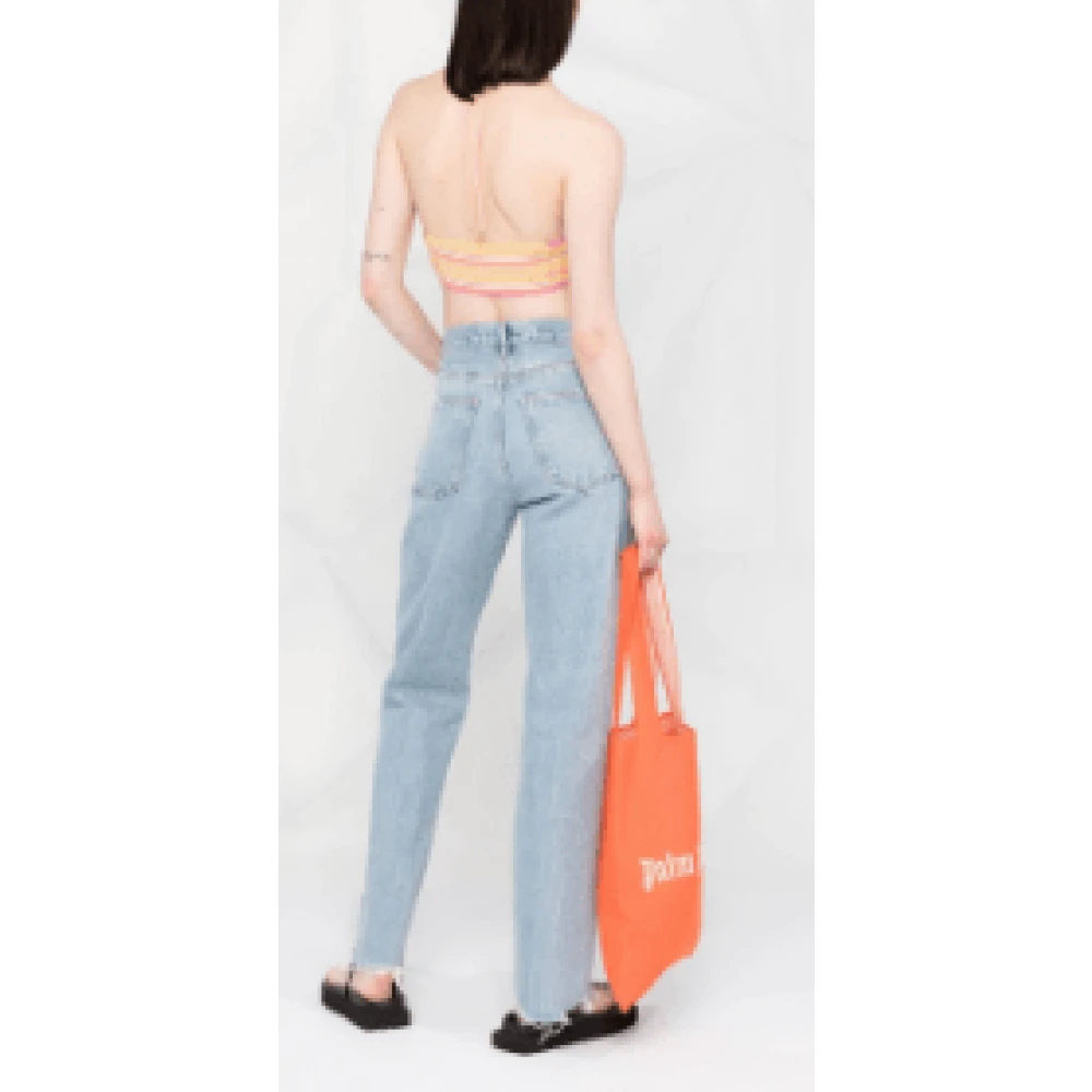 Citizens of Humanity Lichtblauwe Ruwe Zoom Katoenen Jeans Blue Dames