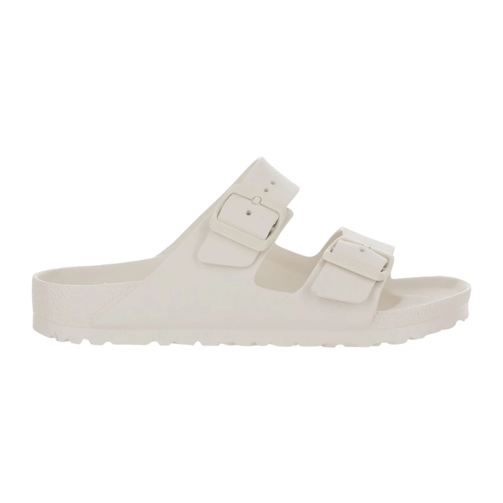 Birkenstock Women's White Sliders, 8 Uk, Arizona Essentials Eva Sandals