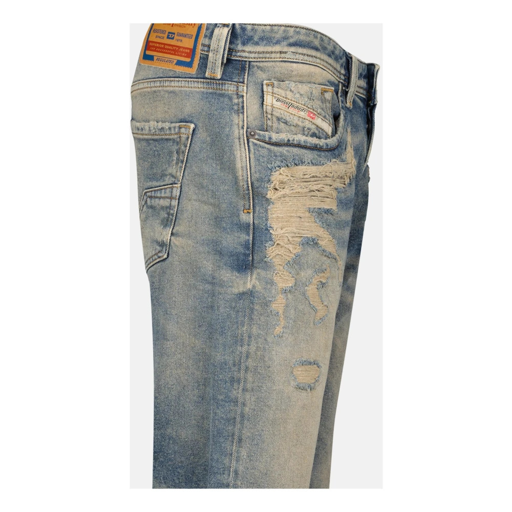 Diesel Vintage Straight Leg Jeans 1985 Blue Heren