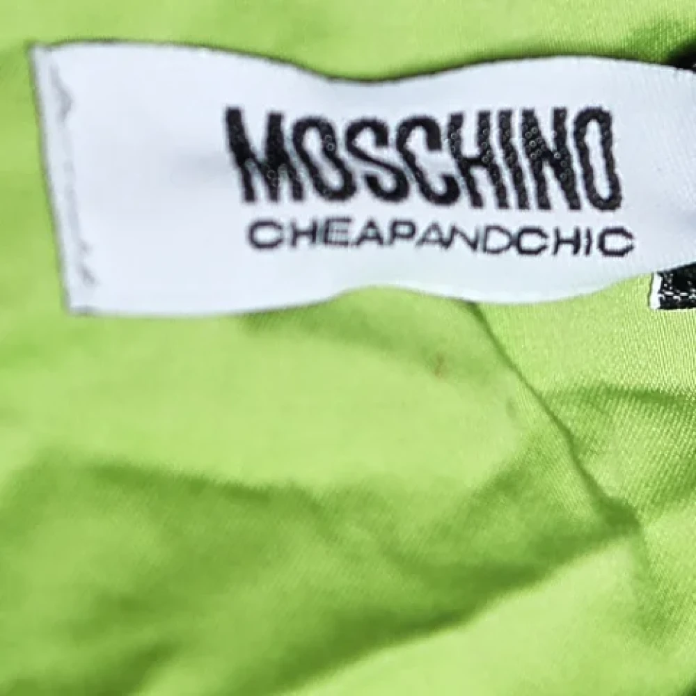 Moschino Pre-Owned Pre-owned Cotton dresses Green Dames