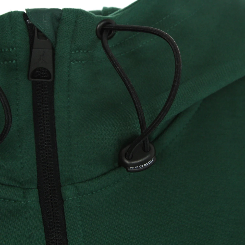Jordan Lichte rits hoodie Air Statement Fleece Green Heren