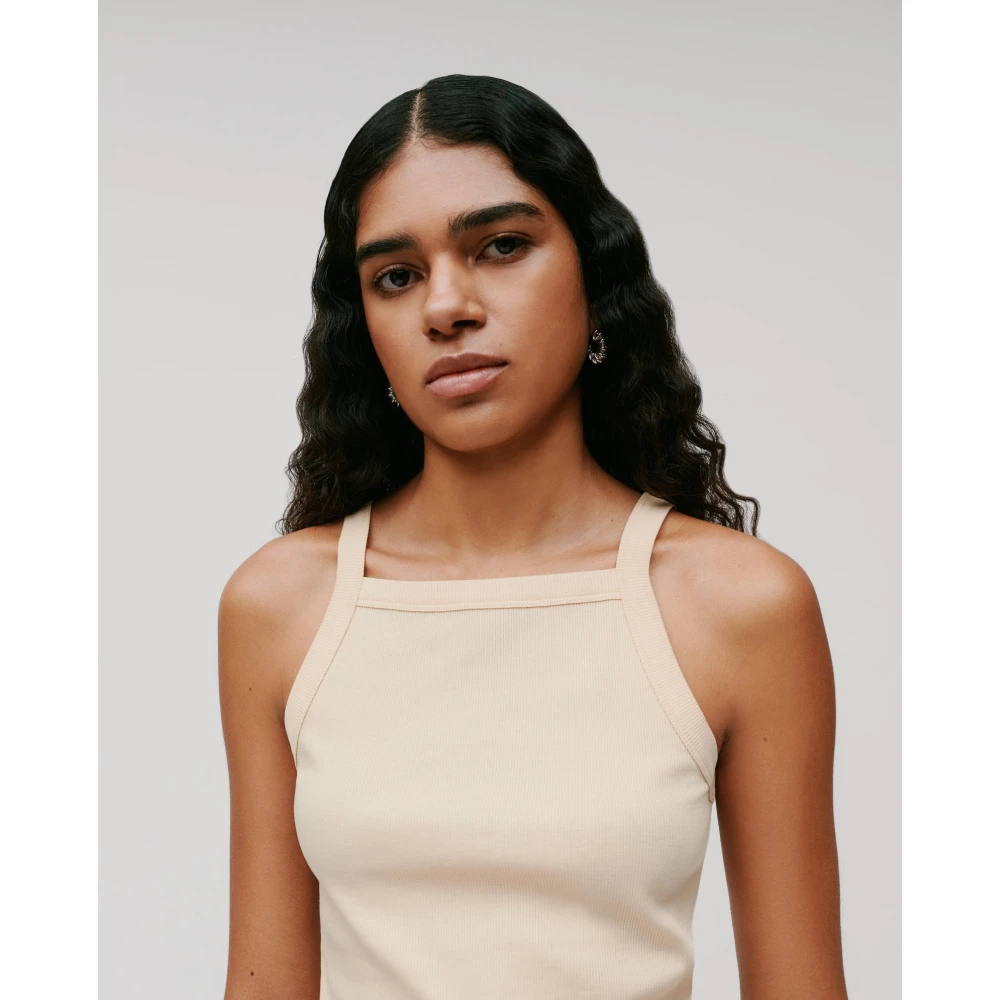 IVY OAK Klara Rose Top Yellow Dames