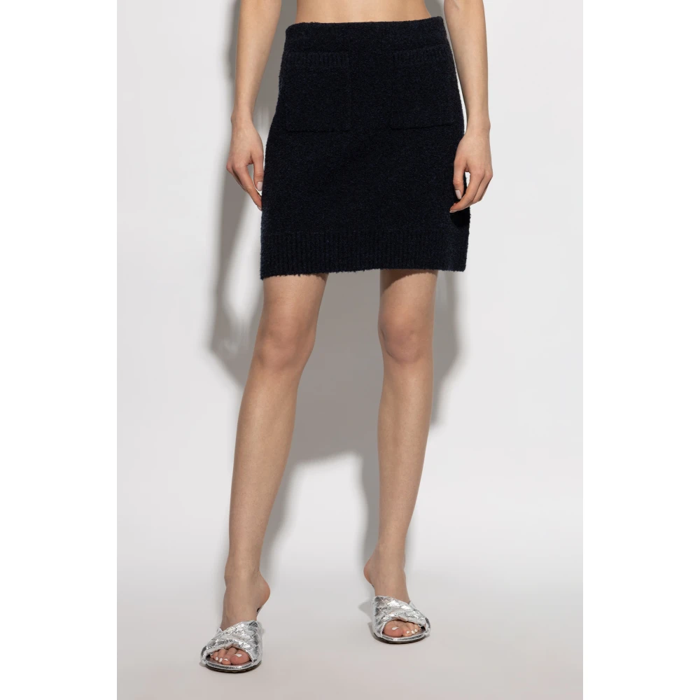 Bottega Veneta Rok met zakken Blue Dames
