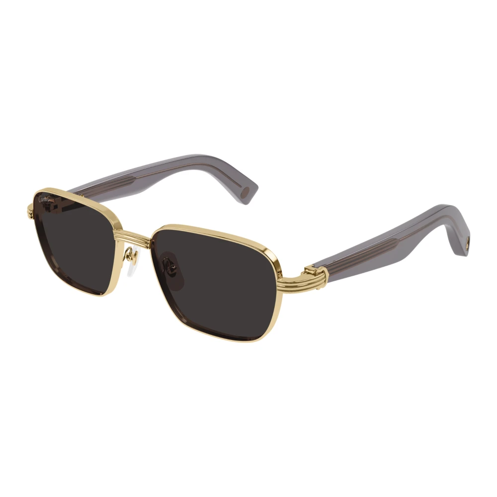 Cartier Men's Yellow Sunglasses, 55 Mm, Sunglasses