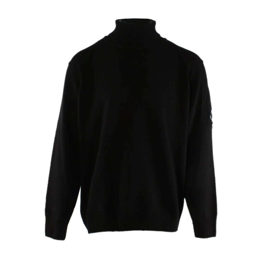C.P. Company Zwarte Heren Trui 80% Wol Black Heren