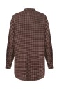 burgundy-checkered-oversized-shirt
