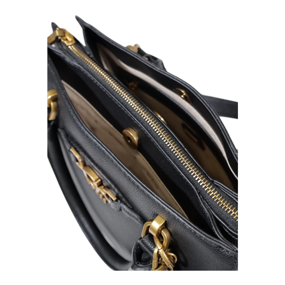 Guess Zwarte Schoudertas Herfst Winter Vrouwen Black Dames