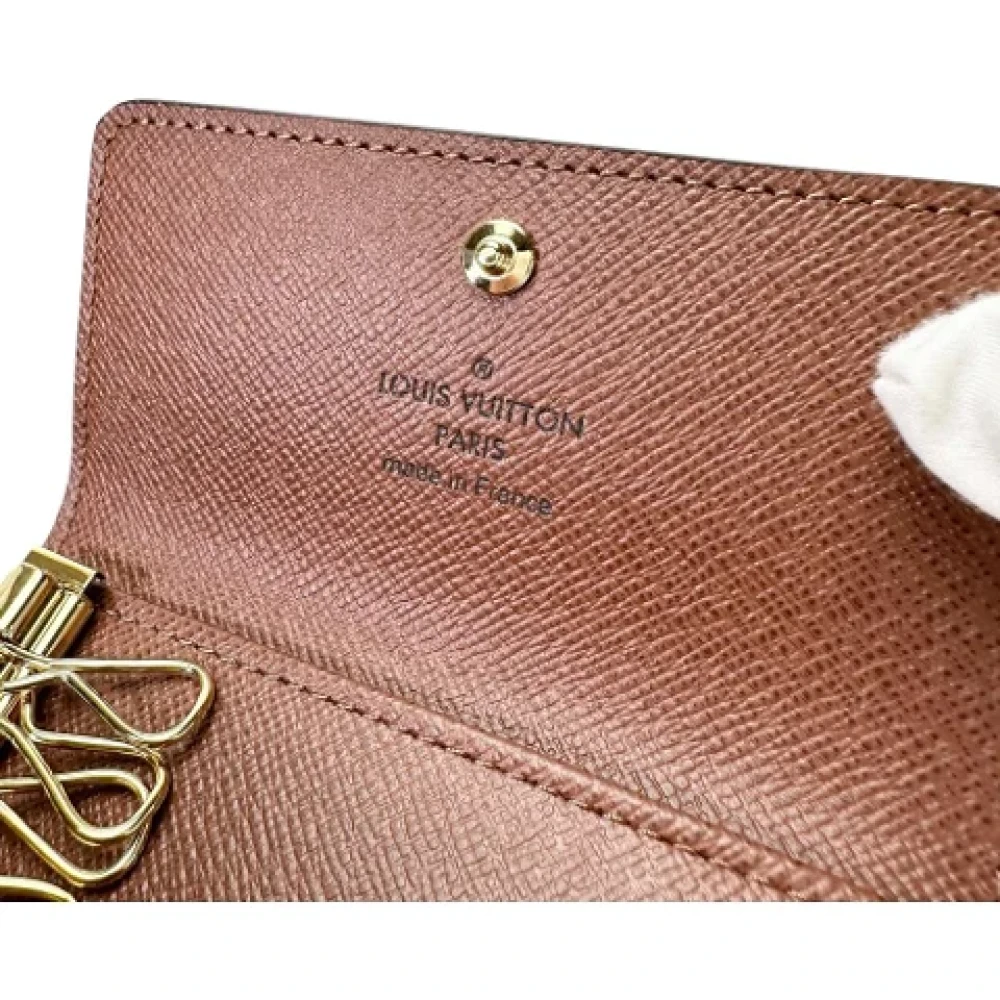 Louis Vuitton Vintage Pre-owned Canvas key-holders Brown Dames