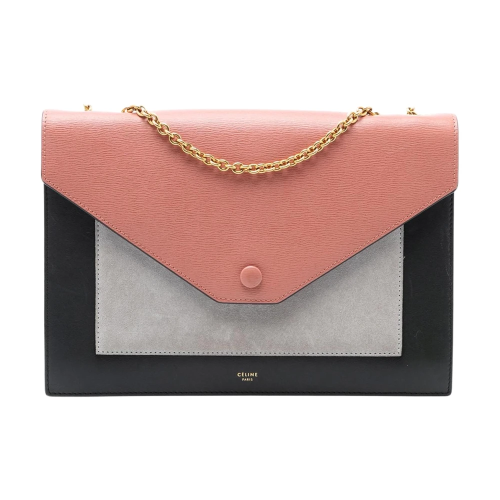 Celine Vintage Women's Pre-Owned Envelope Chain Bag