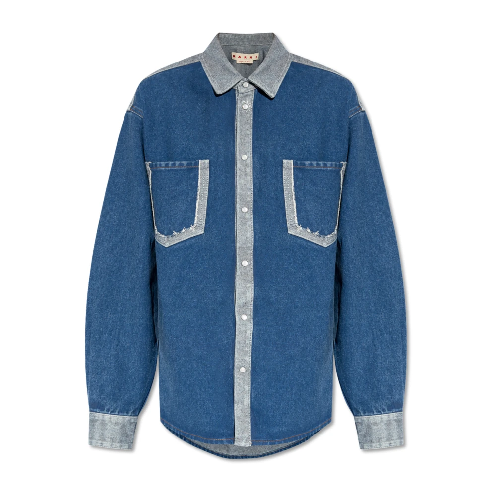 Marni Denim overhemd Blue Dames