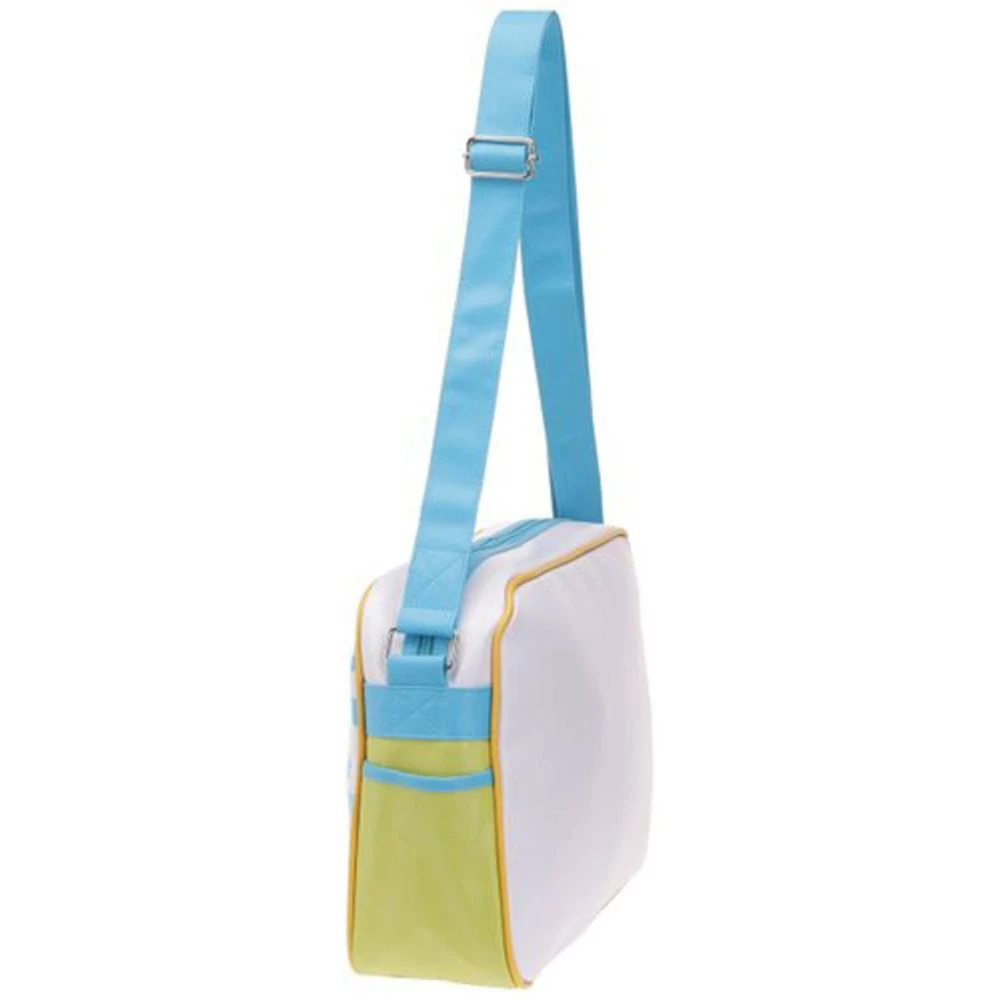 Gola Witte Stoffen Schoudertas met Rits Multicolor Dames