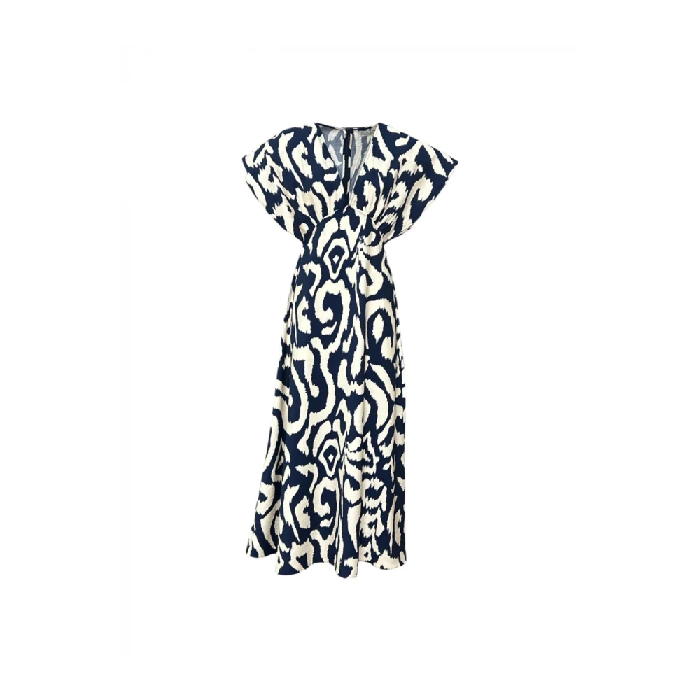 Molly Bracken Gedrukte Viscose Maxi Jurk Multicolor Dames
