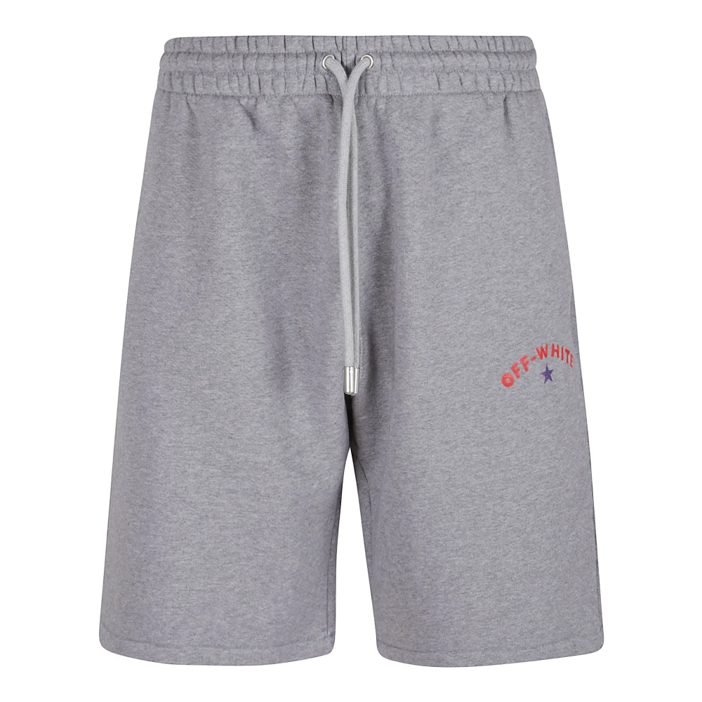 Off White Grijze Bermuda Shorts Stijlvol en Functioneel Gray Heren