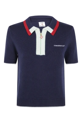 Merino Polo Top