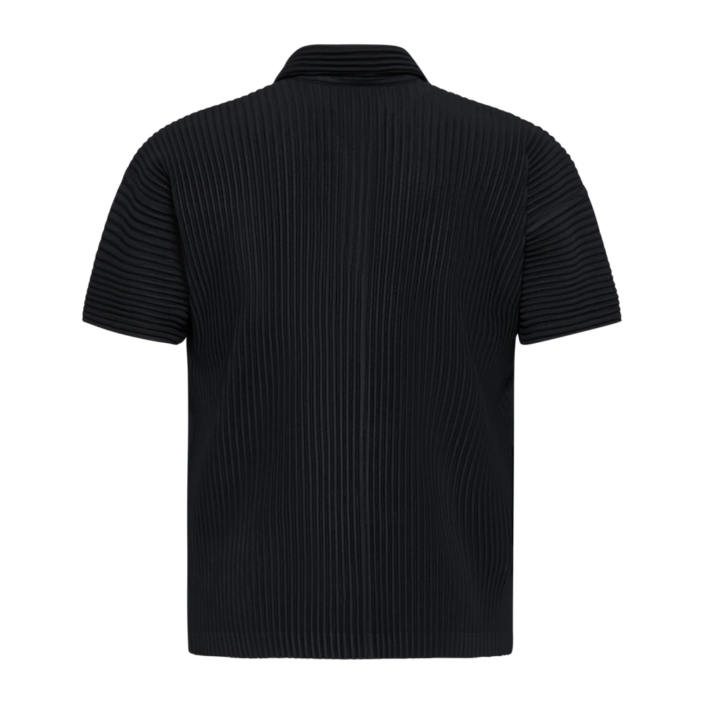 Issey Miyake Zwarte T-shirts en Polos Black Heren