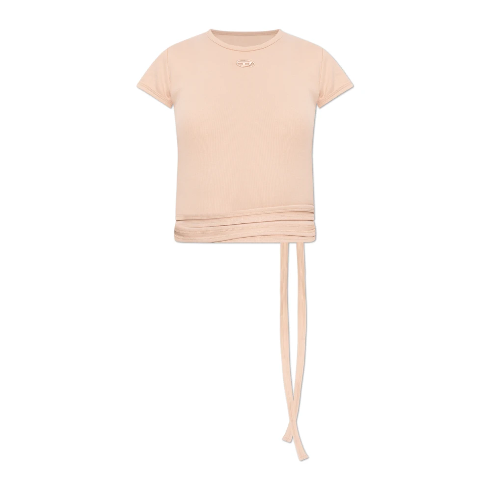Diesel Donna Rosa Top, Xl, New,