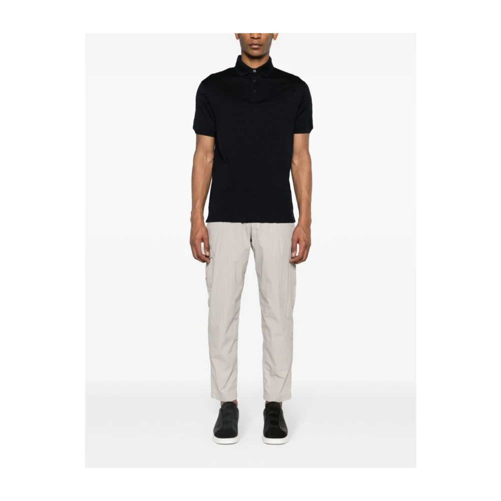 Emporio Armani Polo Shirts Black Heren