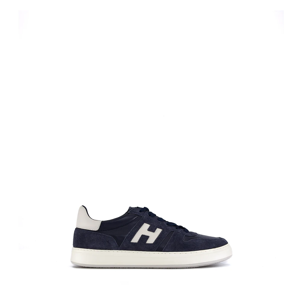 Hogan Flat Schoenen Heren Schoenen Blauw