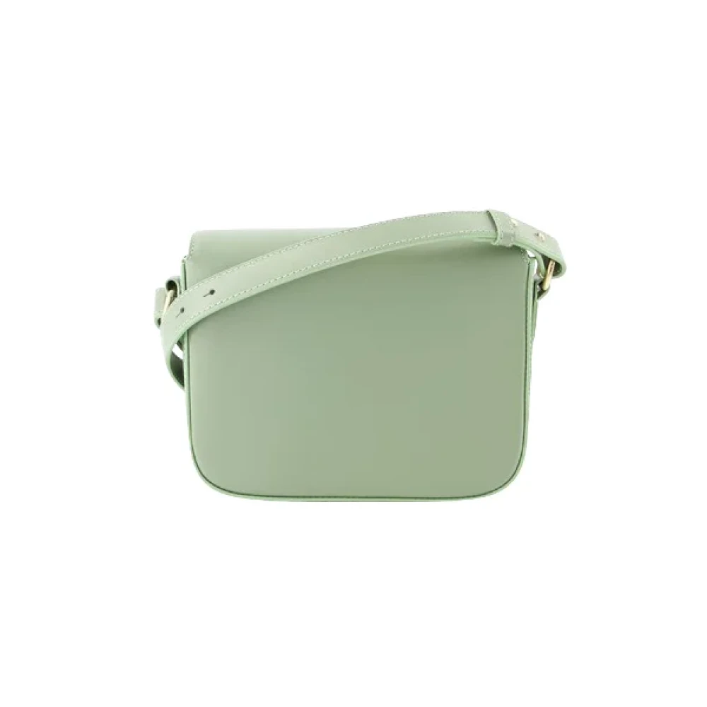 A.p.c. Leather shoulder-bags Green Dames