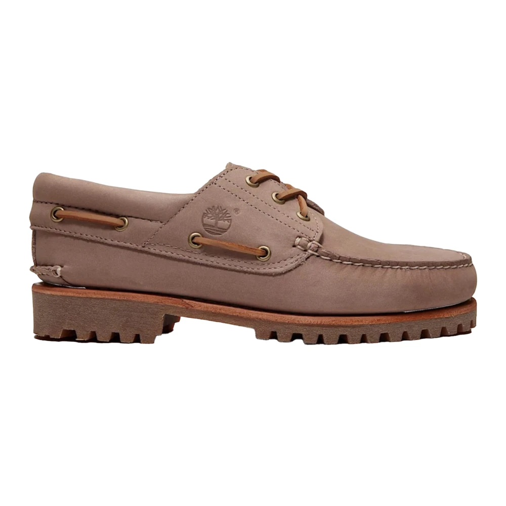 Timberland Purple Boat Shoes, Male, 8 Uk, Authentic Boat Shoe