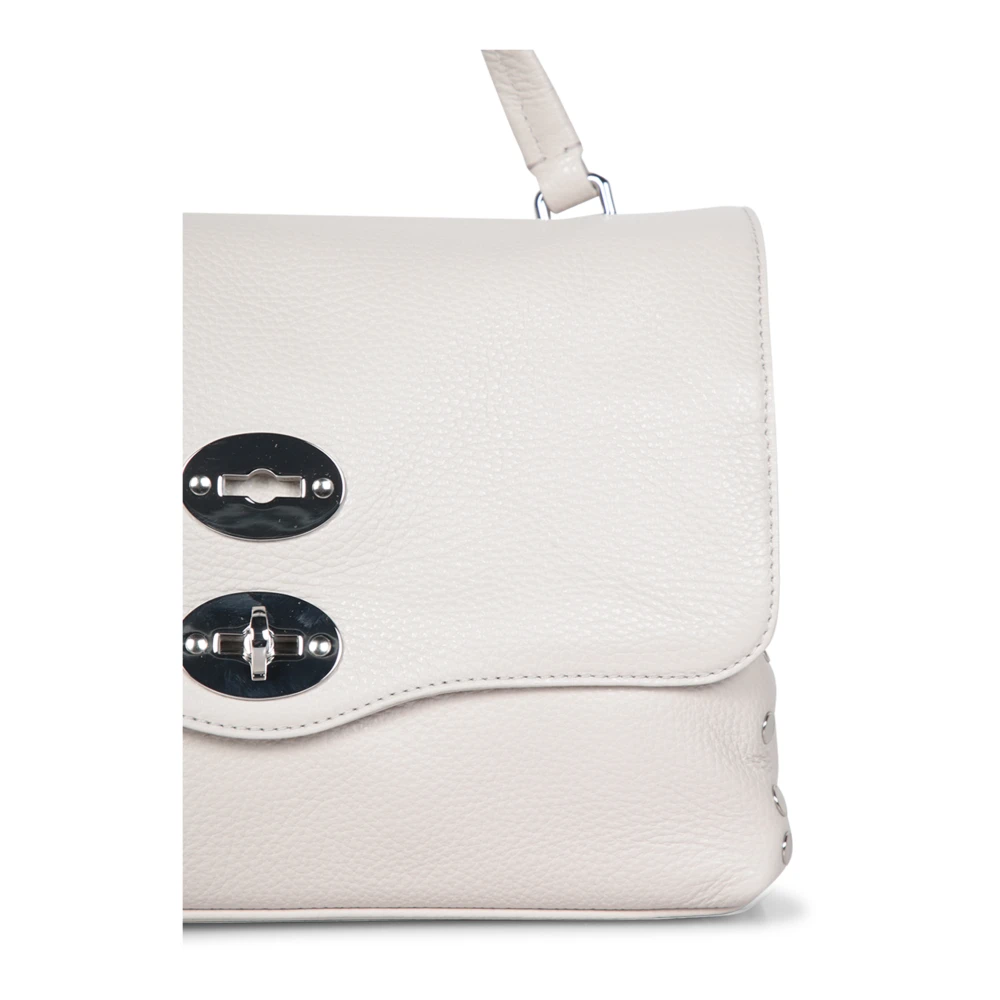 Zanellato Elegante Dagelijkse Schoudertas White Dames