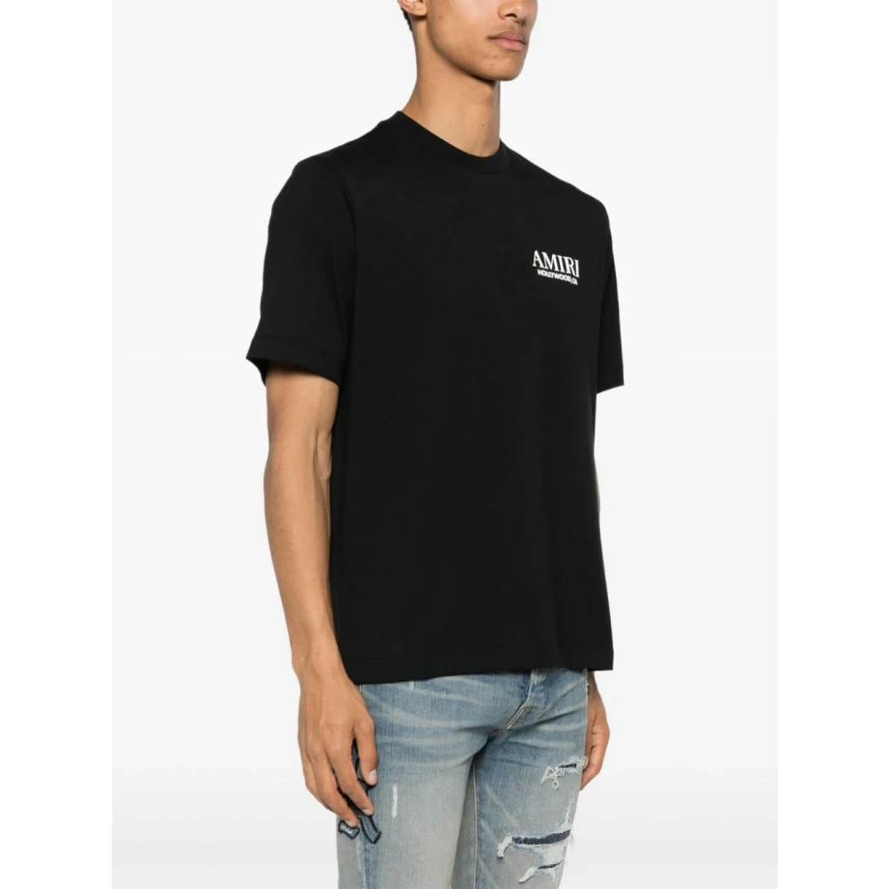 Amiri Stacked Bones T-shirt Black Heren