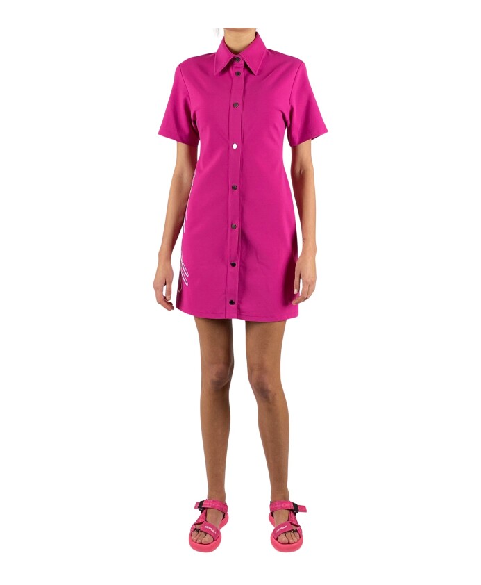 robe-chemise-fuchsia-a-logo