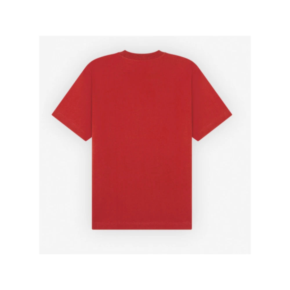 Barbour Vos T-shirt Red Heren