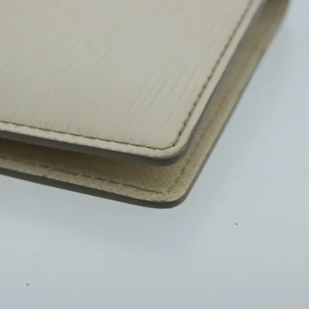 Louis Vuitton Vintage Pre-owned Leather wallets Green Dames