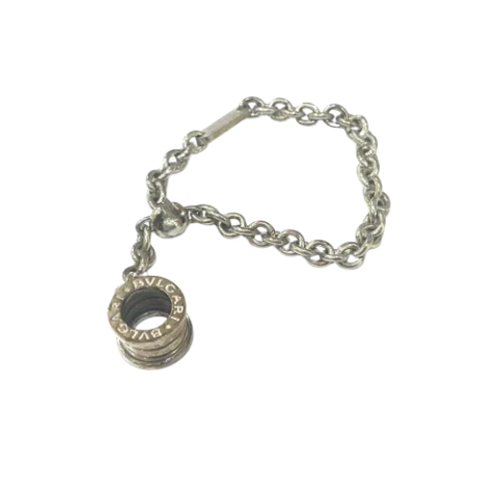 Bvlgari Vintage Pre-owned Silver key-holders Gray Dames