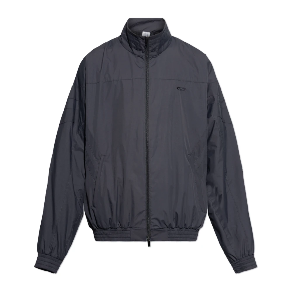 Vetements Jas met logo Black Heren