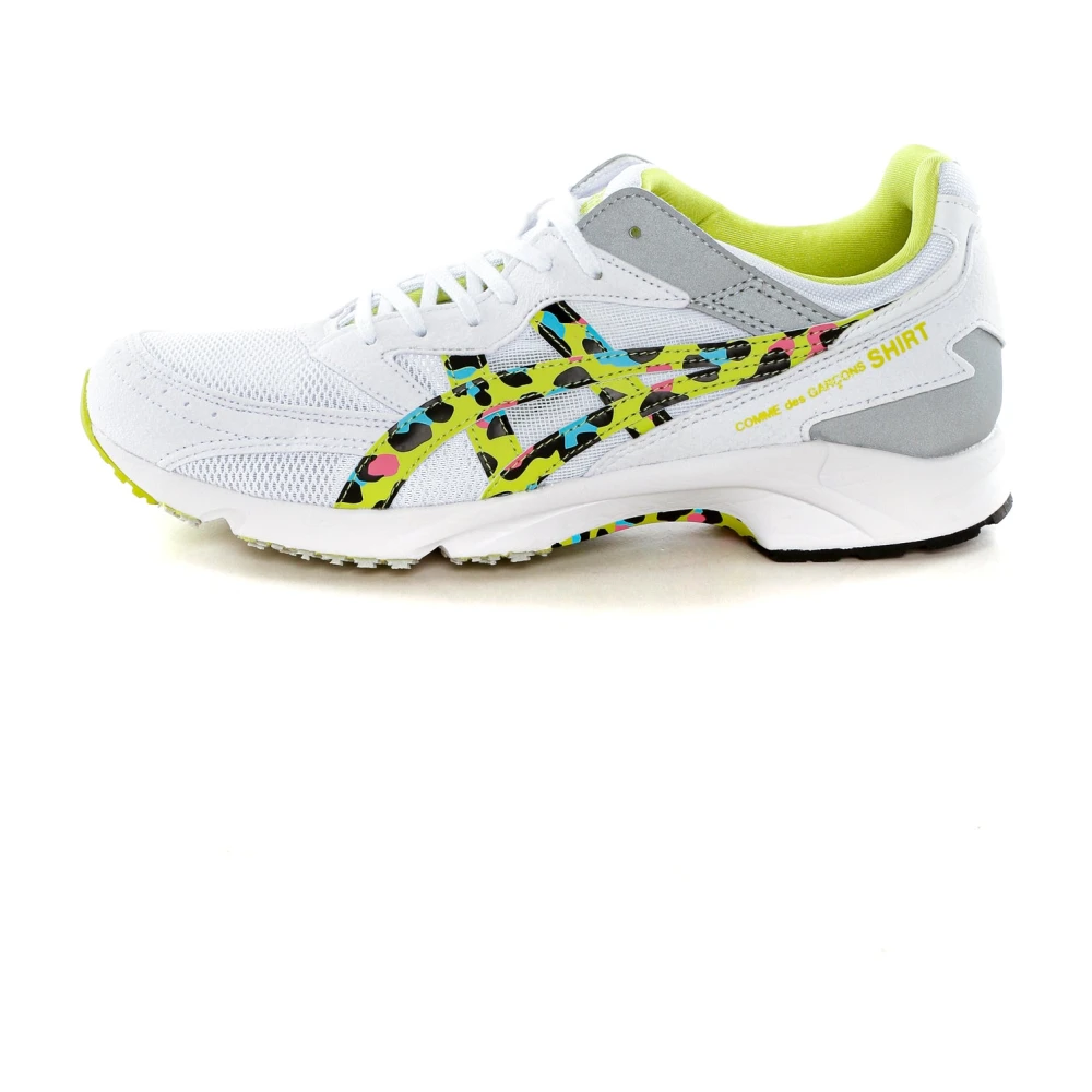 Comme des Garçons Kleurrijke Mesh Sneakers met Vetersluiting Heren Schoenen Veelkleurig Multicolor