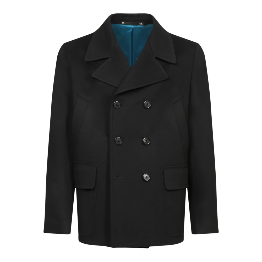 PS By Paul Smith Zwarte Jassen voor Mannen Aw24 Black Heren