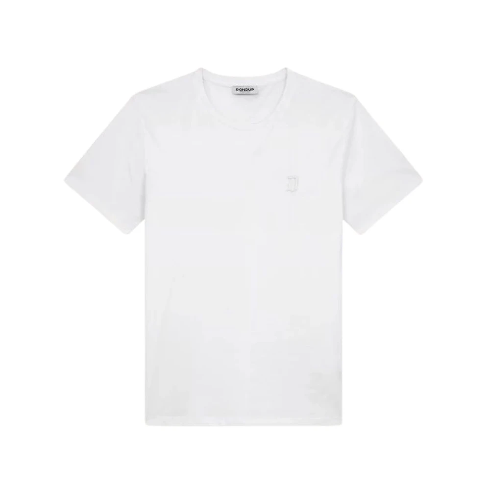 Dondup Uomo Bianco Top, M, New,