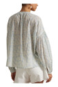 green-floral-blouse-with-tie-closure