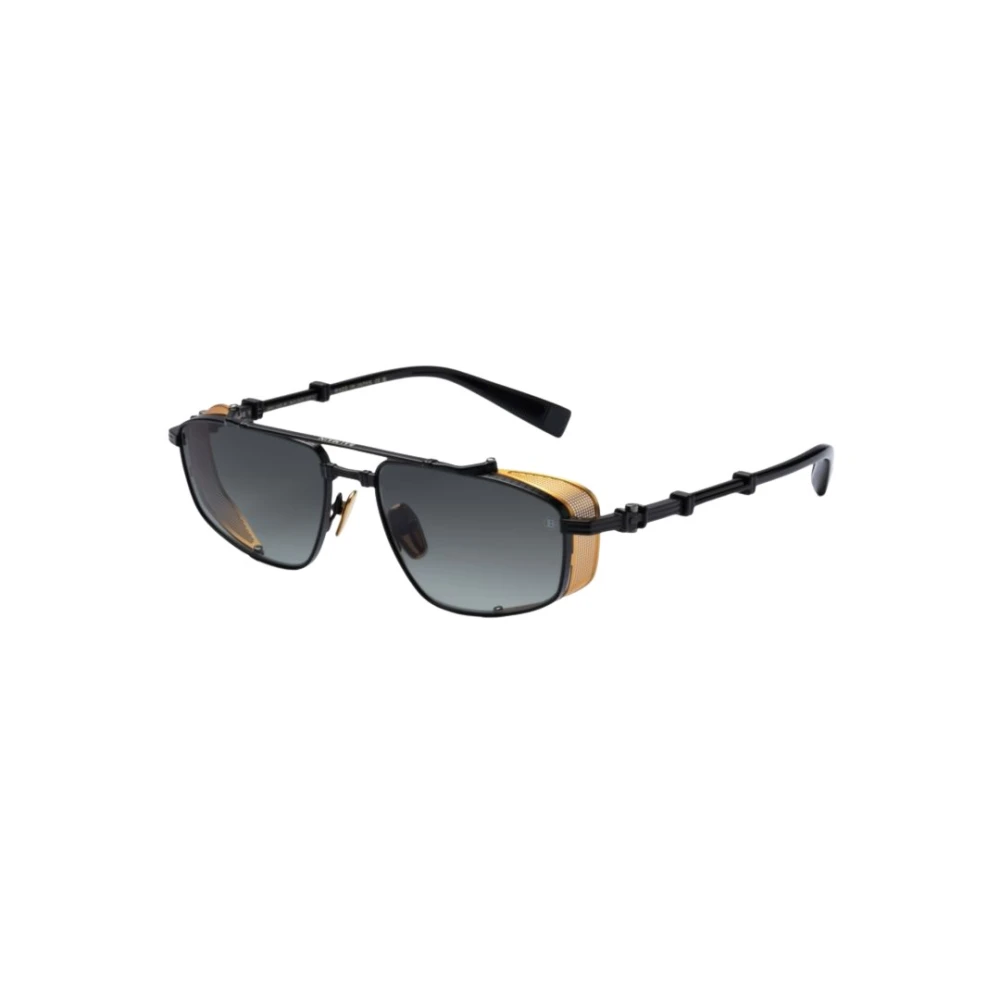 Balmain Unisex Black Brigade - V - Sunglasses - 56 Mm - Accessories
