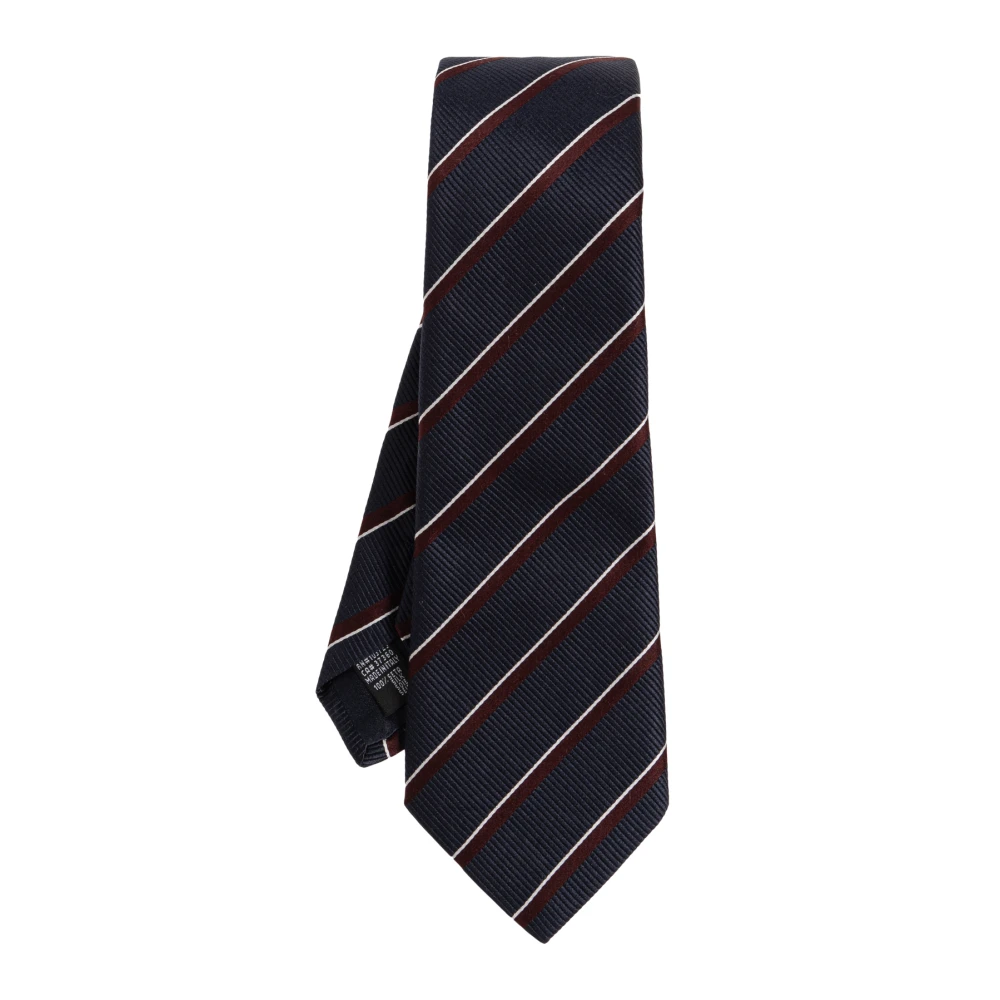 Giorgio Armani Hombre Azul - Corbata De Seda - Accessories - One Size
