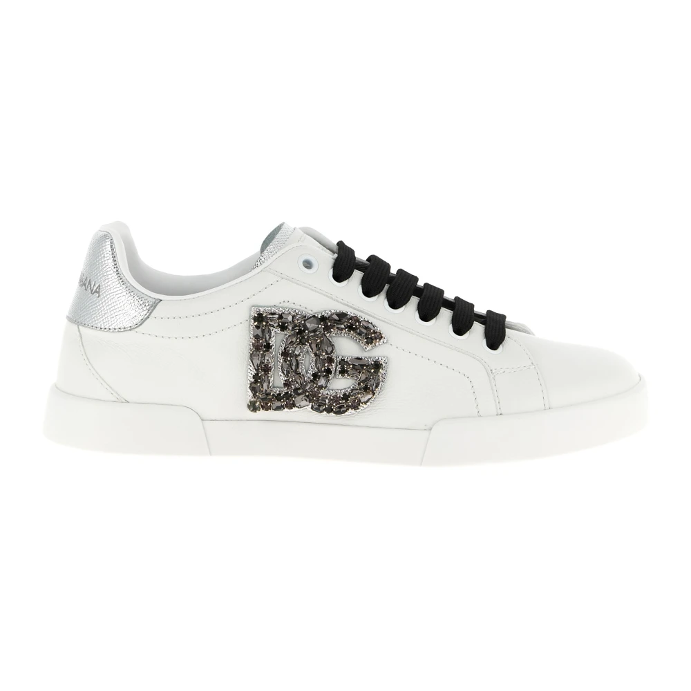 Dolce & Gabbana Portofino Trainers - Female - Sneakers - White - 4 Uk - Shoes