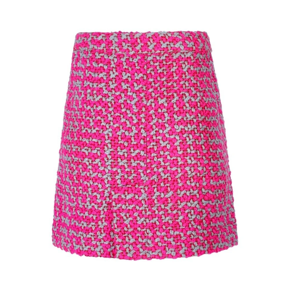 Essentiel Antwerp Enorme Roze Tweed Rok Pink Dames