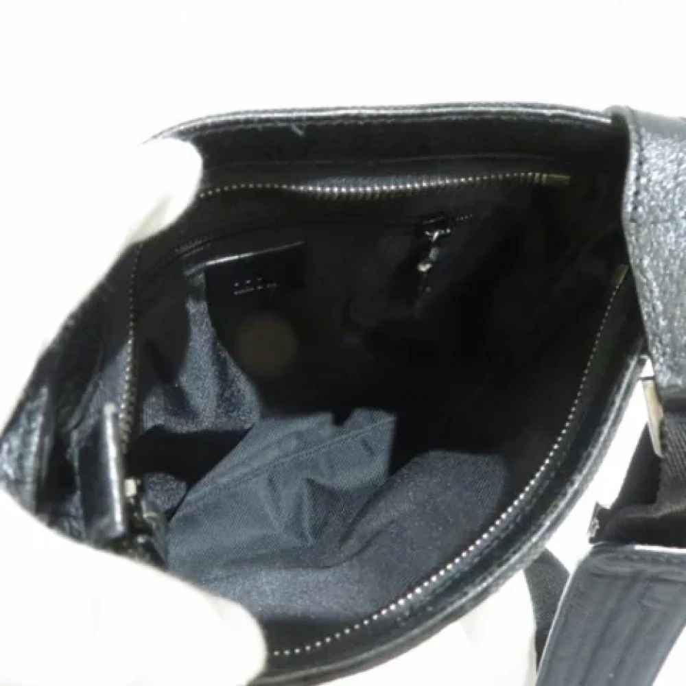Gucci Vintage Pre-owned Canvas gucci-bags Black Dames