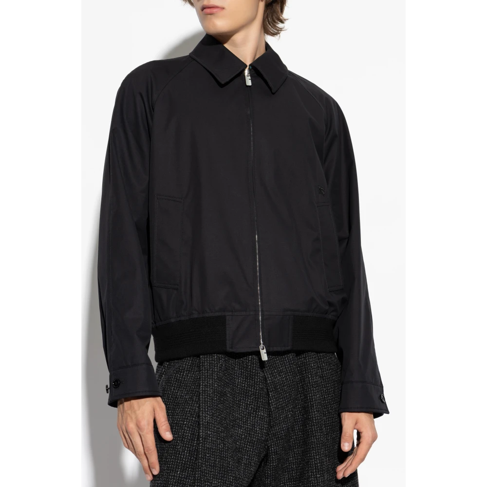 Burberry Katoenen jas Black Heren