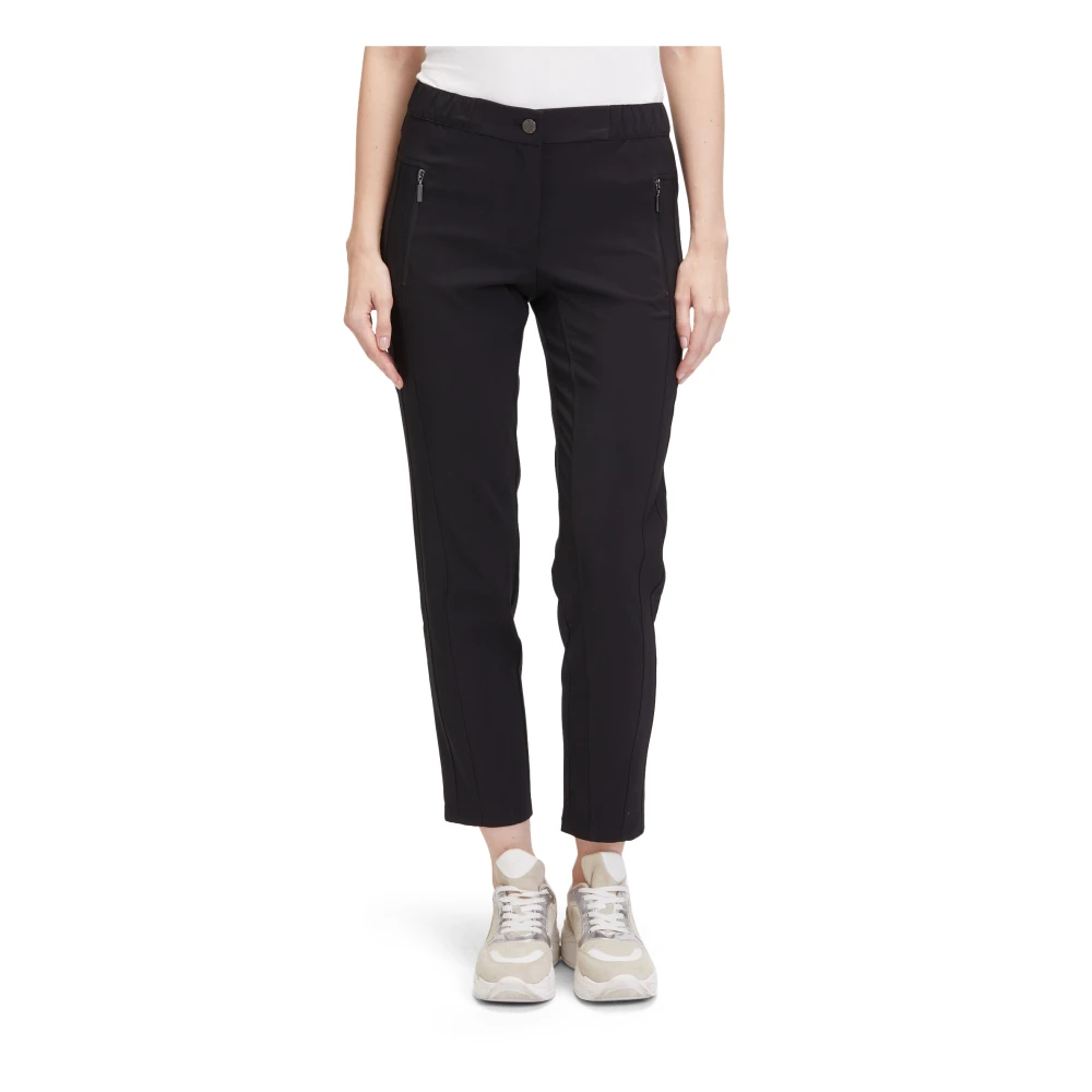 Betty Barclay Slim Fit Stretch Broek Black Dames