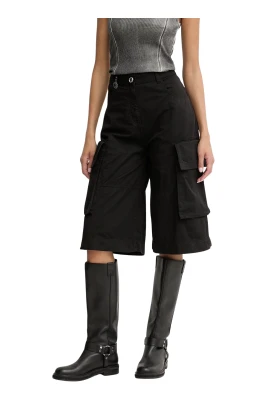 High-Waist Bermuda Shorts