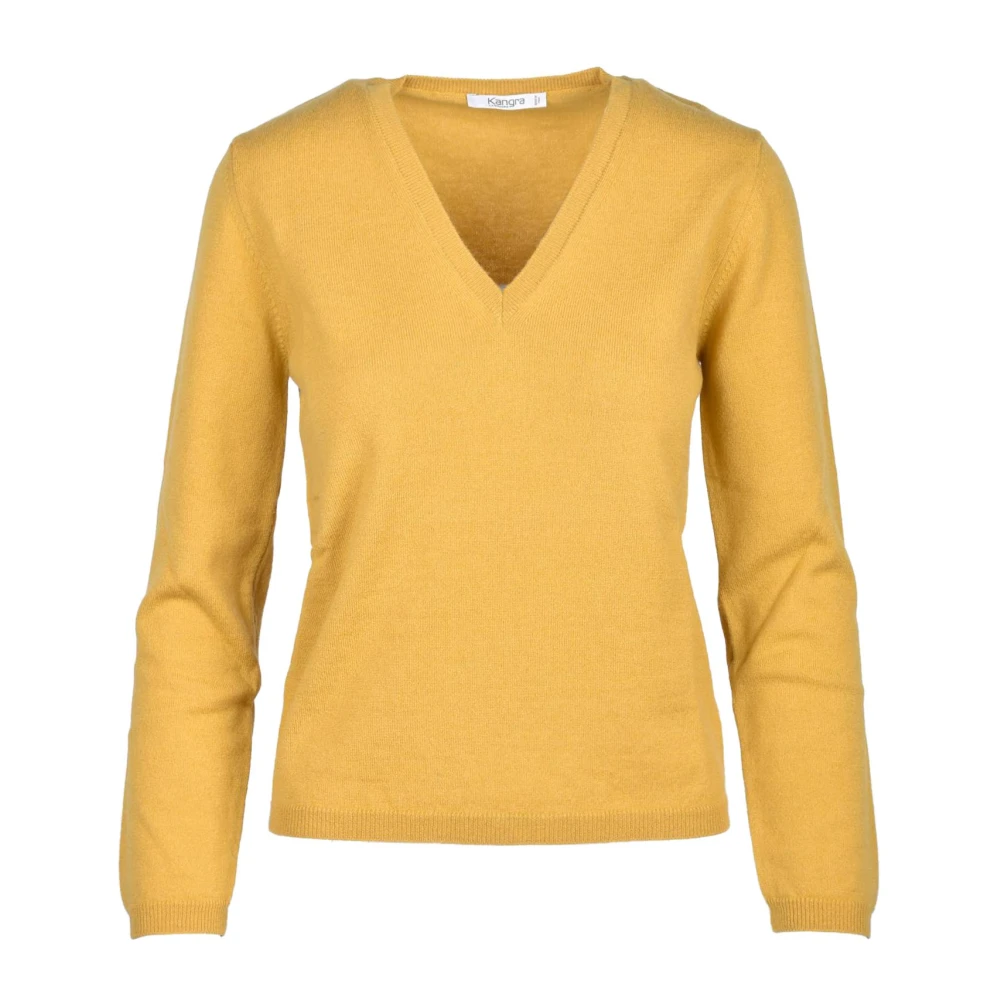 Knitwear > V-neck Knitwear - - Kangra - Modalova